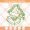 Merry Grinchmas SVG, Grinch Wears Christmas Hat SVG, Smiley Xmas Grinch SVG - SVG Secret Shop.jpg