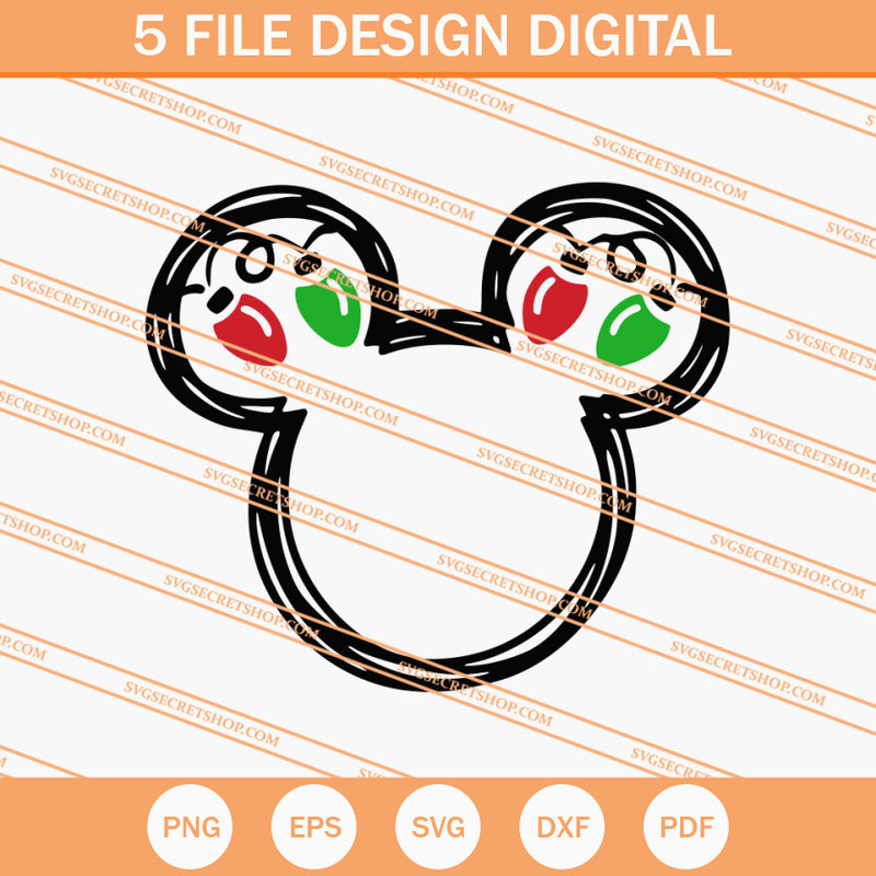 Mickey Ears Christmas SVG, Mickey Ears SVG, Christmas SVG - SVG Secret Shop.jpg