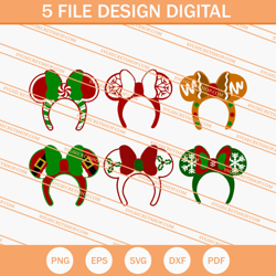 minnie bow christmas svg, christmas svg, minnie svg