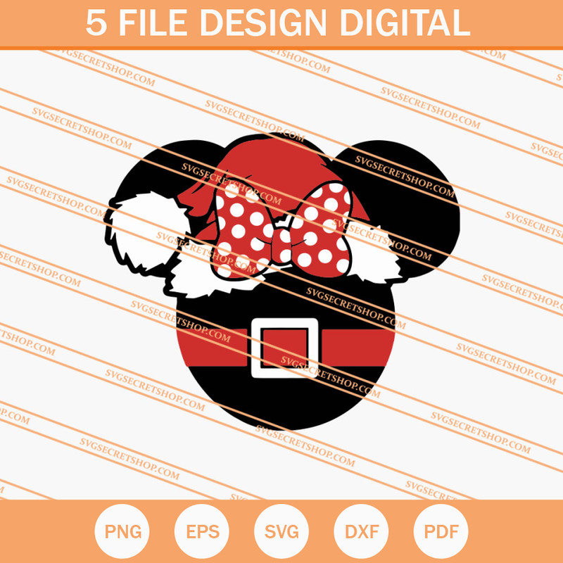 Minnie Christmas SVG, Minnie SVG, Merry Christmas SVG - SVG Secret Shop.jpg