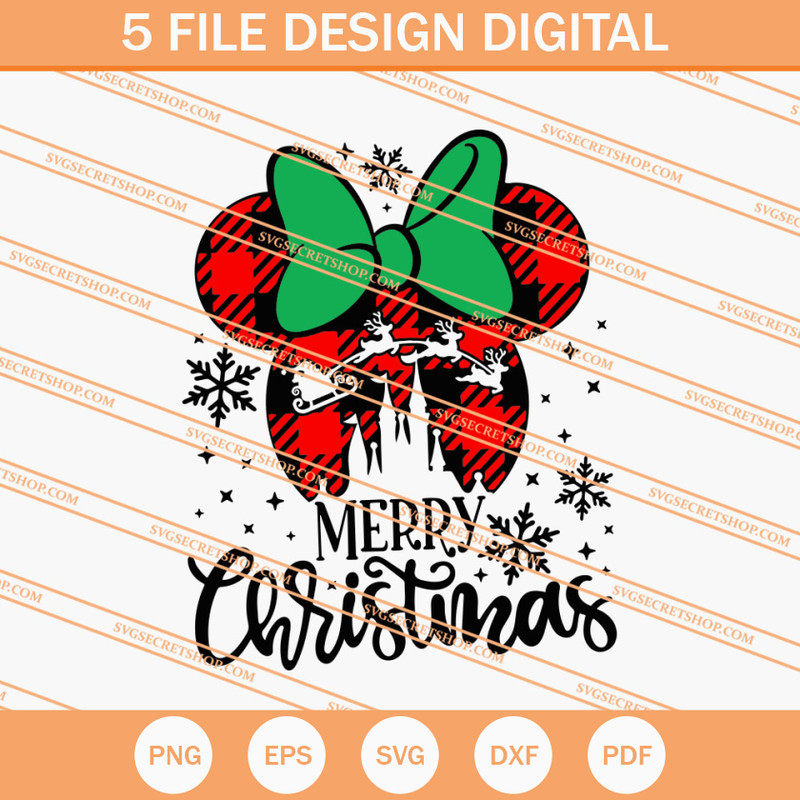 Minnie Disney Christmas SVG, Disney Christmas SVG - SVG Secret Shop.jpg