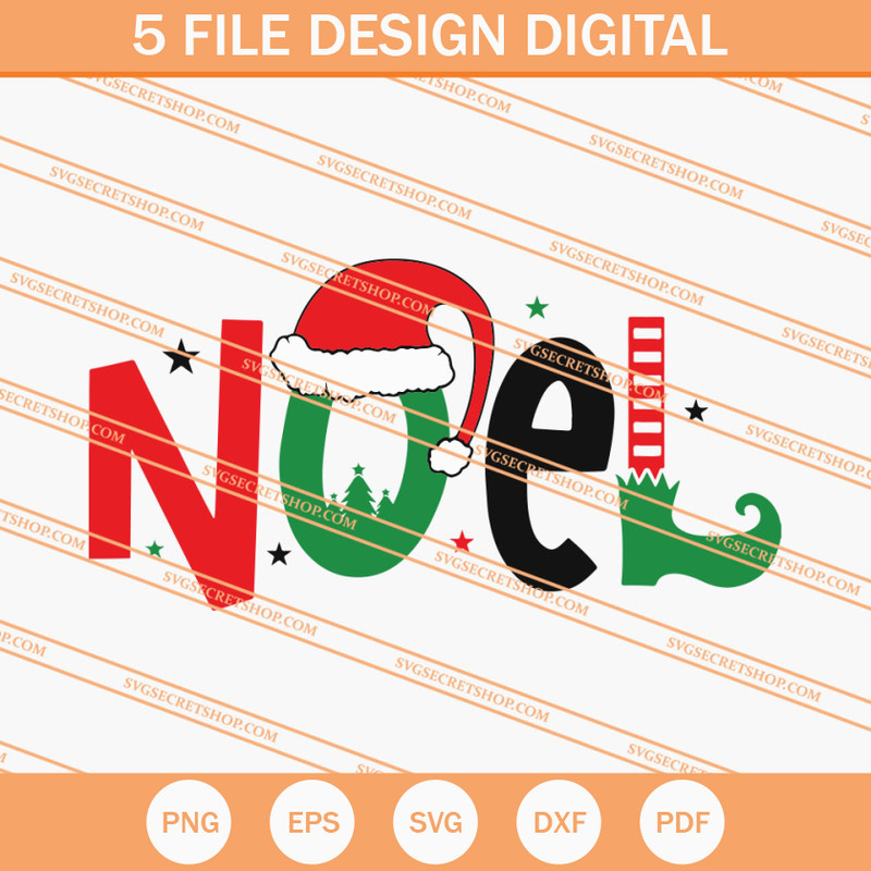 Noel SVG, Christmas SVG, Merry Christmas SVG, Funny SVG - SVG Secret Shop.jpg