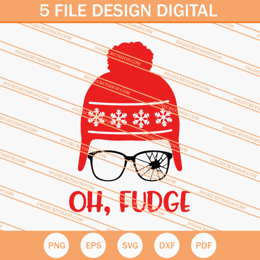 Oh Fudge SVG, Christmas SVG, Merry Christmas SVG - SVG Secret Shop.jpg