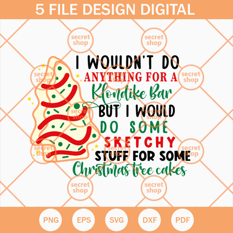 Sketchy Stuff for Some Christmas Tree Cakes SVG, Christmas Pine Tree SVG, Beautiful Cakes Xmas SVG - SVG Secret Shop.jpg