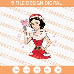 snow white christmas svg, christmas svg, snow white svg