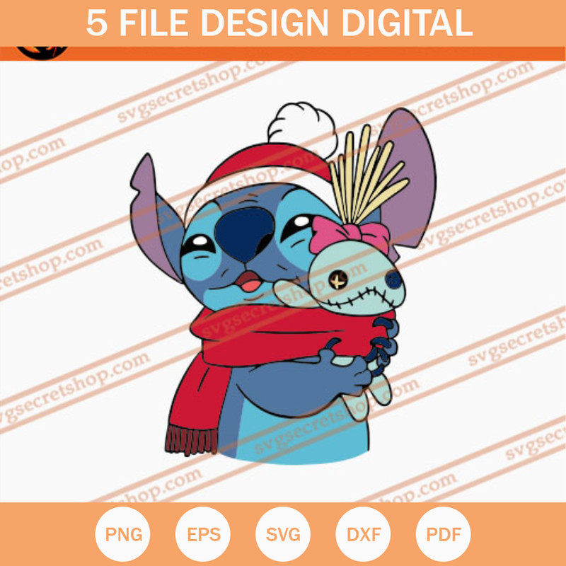 Stitch Christmas SVG, Stitch SVG, Christmas SVG - SVG Secret Shop.jpg