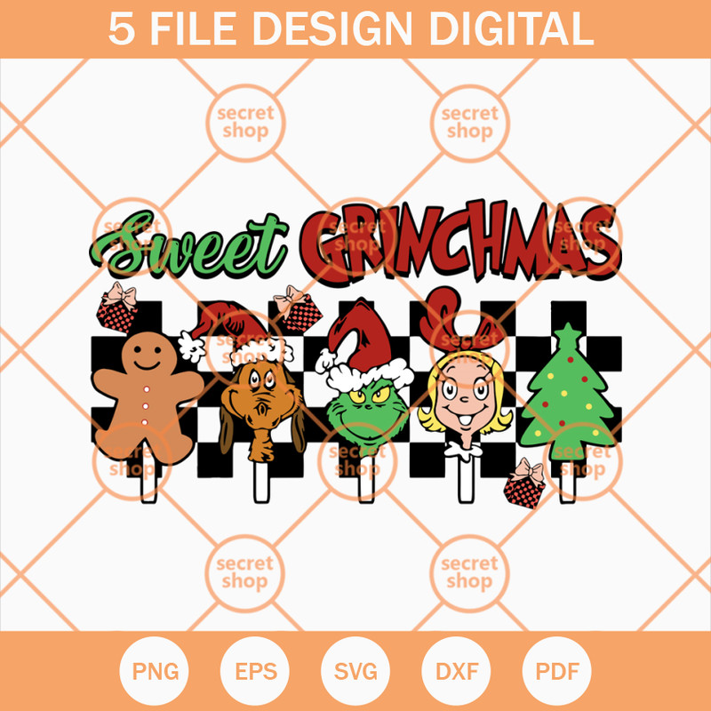 Sweet Grinchmas SVG, Beautiful Candy Christmas SVG, Grinch And Friends Decoration SVG - SVG Secret Shop.jpg