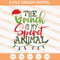 The Grinch Is My Spirit Animal SVG, Christmas SVG, Grinch SVG - SVG Secret Shop.jpg