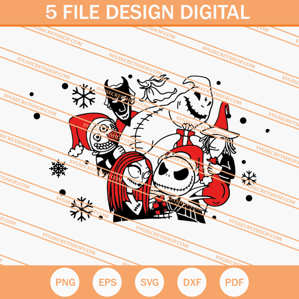 The Nightmare Before Christmas SVG, Jack SVG, Christmas SVG - SVG Secret Shop.jpg