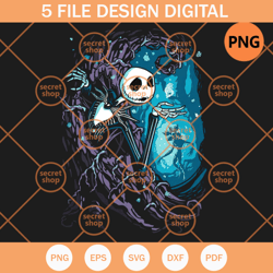 upside down town jack skellington , living skeleton pumpkin king