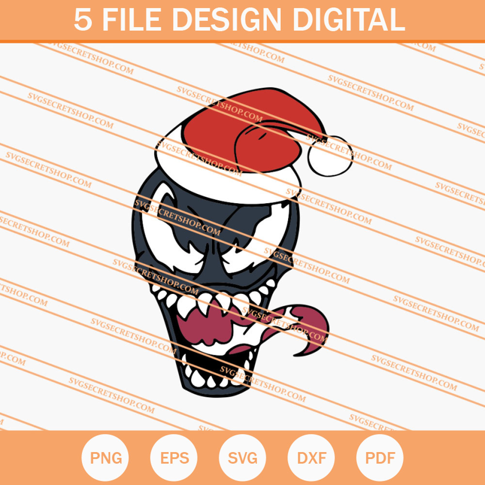 Venom Christmas SVG, Christmas SVG, Venom SVG, Funny SVG - SVG Secret Shop.jpg