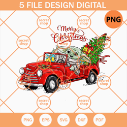 yoda christmas tree , merry christmas yoda with car , car pine tree and gifts