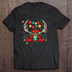 f1 formula 1 reindeer christmas t-shirt