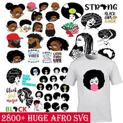 2800 black girl svg bundle, black girl svg, afro woman svg cut files, afro bundle svg, black girl bundles, instant downl