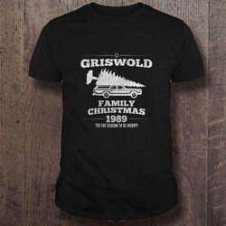 griswold family christmas 1989 tis the season to be merry tshirt