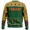 The Christmas Variant Loki All Over Print Ugly Hoodie Zip 3D Hoodie 3D Ugly Christmas Sweater 3D Fleece Hoodie