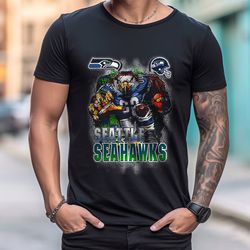 Seatrle Seahawwks TShirt, Trendy Vintage Retro Style NFL Unisex Football Tshirt, NFL Tshirts Design 27