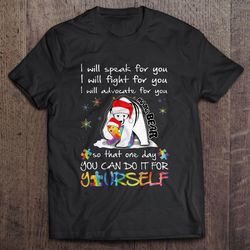 i will speak for you i will fight for you i will advocate for you mama bear autism christmas sweater2 gift top