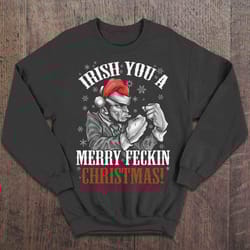 is it ok to ask santa for more yarn christmas stocking shirt