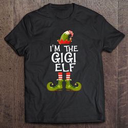 i am the grams elf christmas tee shirt