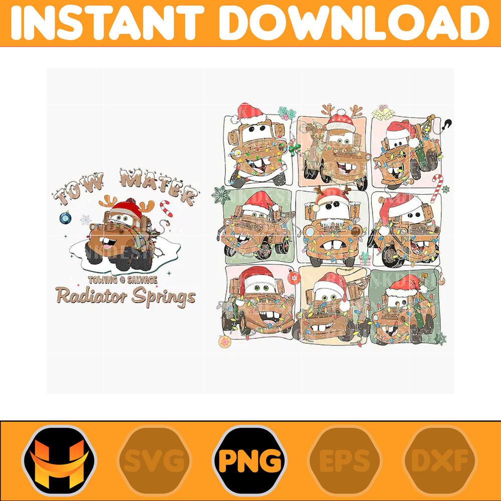 Christmas Car PNG, Merry Christmas Png, Magical Christmas Car Png, Xmas Holiday Png, Xmas Reindeer Png, Santa Costume Png, Instant Download.jpg