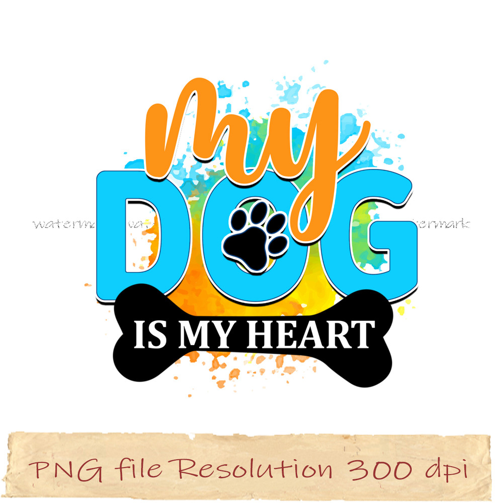 My dog is my heart.jpg