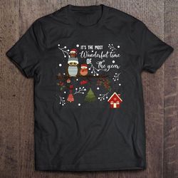 its the most wonderful time of the year the peanuts movie truck christmas shirt
