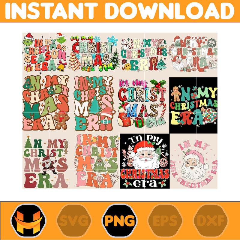 In My Christmas Era, Christmas Png, Merry Christmas Png, Grinch Png, christmas bundle, christmas shirt design, Christmas Design Png.jpg