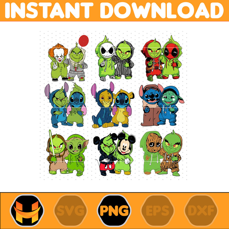 Stitch Grinch Christmas Png, Christmas And Co Shirt, Grinchmas Shirt, In My Grich Era Png, Girnchmas Co Shirt, Whovillee Grinch Png.jpg