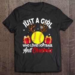 just a girl who loves steelers and christmas tee t-shirt