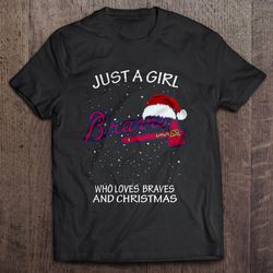 just a girl who loves brittany and christmas tshirt