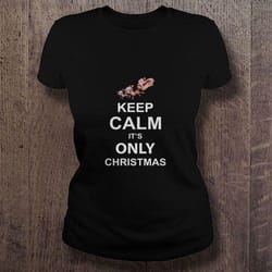just a girl who loves horse and christmas tshirt