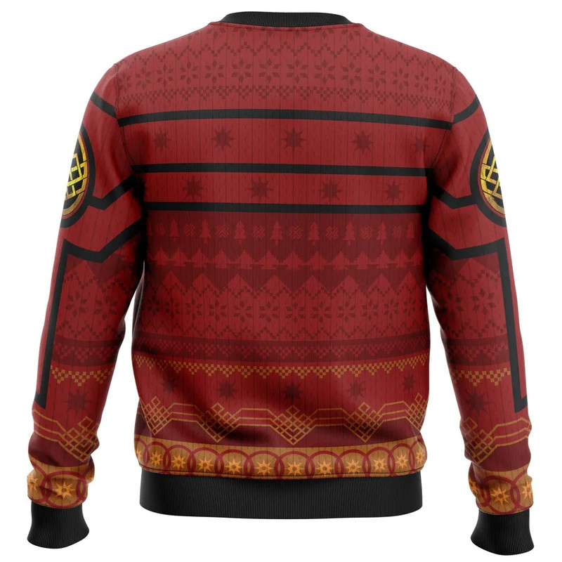 Ten Golden Rings Shang-Chi Marvel All Over Print Ugly Hoodie Zip 3D Hoodie 3D Ugly Christmas Sweater 3D Fleece Hoodie