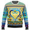 Kingdom Hearts All Over Print Ugly Hoodie 3D Zip Hoodie 3D Ugly Christmas Sweater 3D Fleece Hoodie
