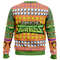 Michelangelo Rise of the Teenage Mutant Ninja Turtle Ugly Hoodie Zip Hoodie 3D Ugly Christmas Sweater 3D Fleece Hoodie