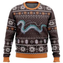 studio ghibli spirits all over print ugly hoodie 3d zip hoodie 3d ugly christmas sweater 3d fleece hoodie