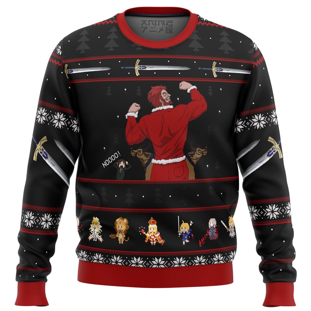 Fate Zero Rider Iskander Waver All OVer Print Ugly Hoodie 3D Zip Hoodie 3D Ugly Christmas Sweater 3D Fleece Hoodie