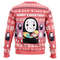 Merry Christmas No Face Spirited Away All OVer Print Ugly Hoodie Zip Hoodie 3D Ugly Christmas Sweater 3D Fleece Hoodie
