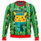 Pikachu Pokemon All OVer Print Ugly Hoodie 3D Zip Hoodie 3D Ugly Christmas Sweater 3D Fleece Hoodie