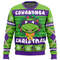 Cowabunga Donatello Christmas Teenage Mutant Ninja Ugly Hoodie 3D Zip Hoodie 3D Ugly Christmas Sweater 3D Fleece Hoodie