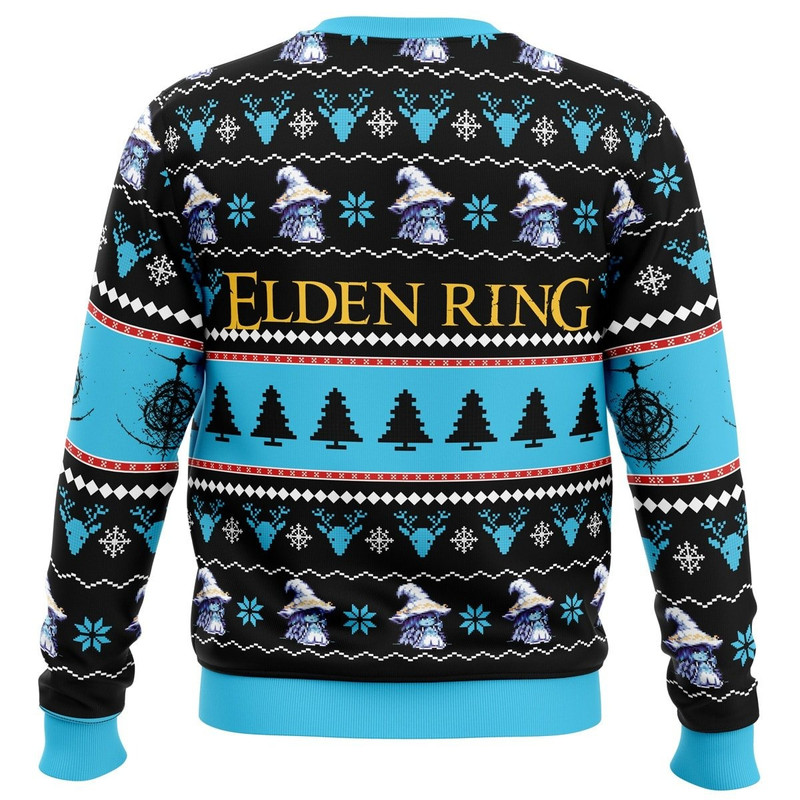Ranni the Witch Elden Ring All Over Print Ugly Hoodie 3D Zip Hoodie 3D Ugly Christmas Sweater 3D Fleece Hoodie