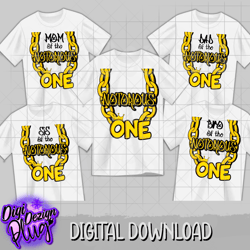 notorious one birthday png- 1st birthday png- digital download