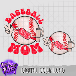 baseball mom png- baseball png- digital download