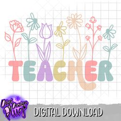 teacher svg - png- digital download