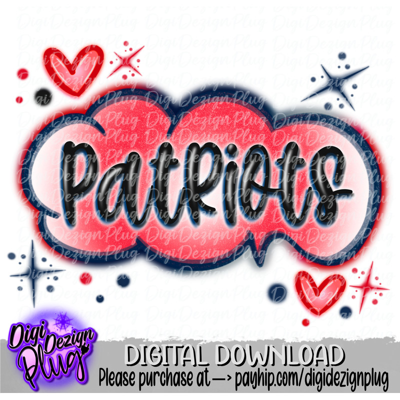 Patriots Png Patirots Airbrush Png Patriots Football Png Patriots Team  Instant Download 0