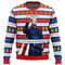 Homelander The Boys All Over Print Ugly Hoodie 3D Zip Hoodie 3D Ugly Christmas Sweater 3D Fleece Hoodie