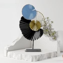 contemporary globular metal decor