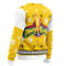Mighty Morphin Power Rangers Yellow All Over Print Ugly Hoodie 3D Zip Hoodie 3D Ugly Christmas Sweater 3D Fleece Hoodie