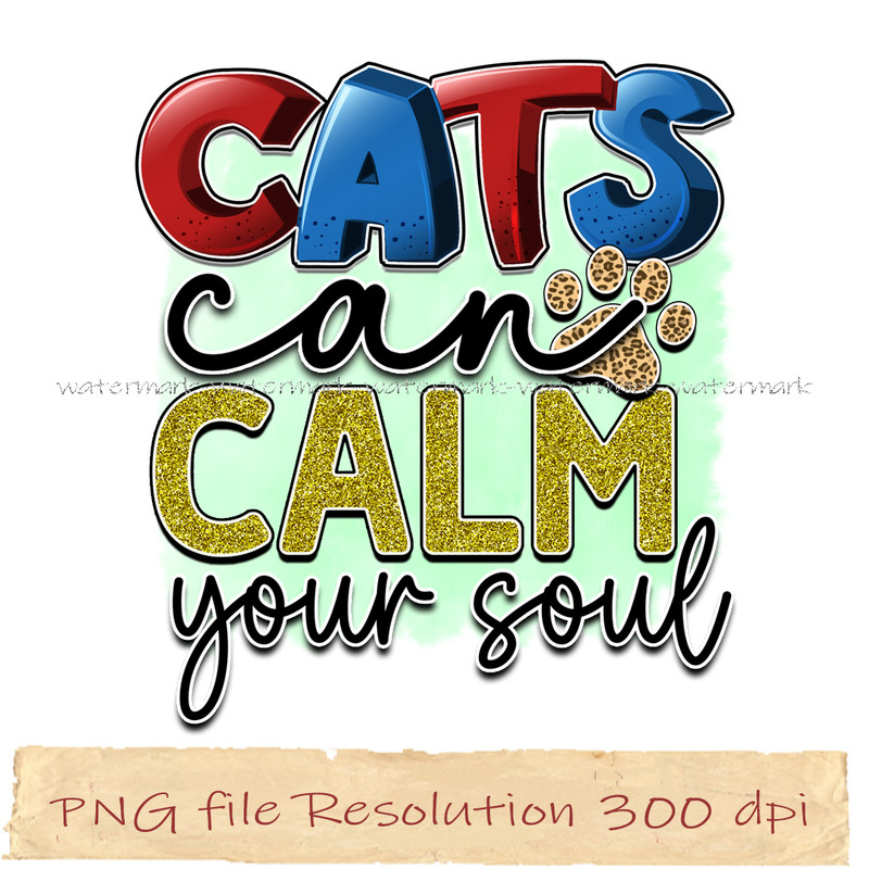 Cats can calm your soul.jpg