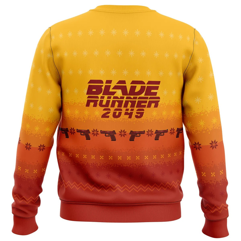Blade Runner 2049 All Over Print Ugly Hoodie 3D Zip Hoodie 3D Ugly Christmas Sweater 3D Fleece Hoodie